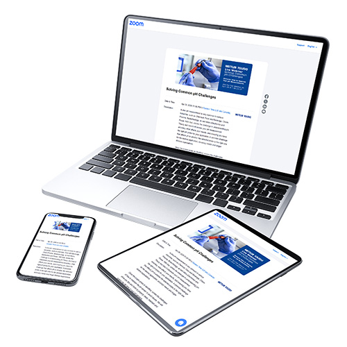 Solving Common pH Challenges Webinar